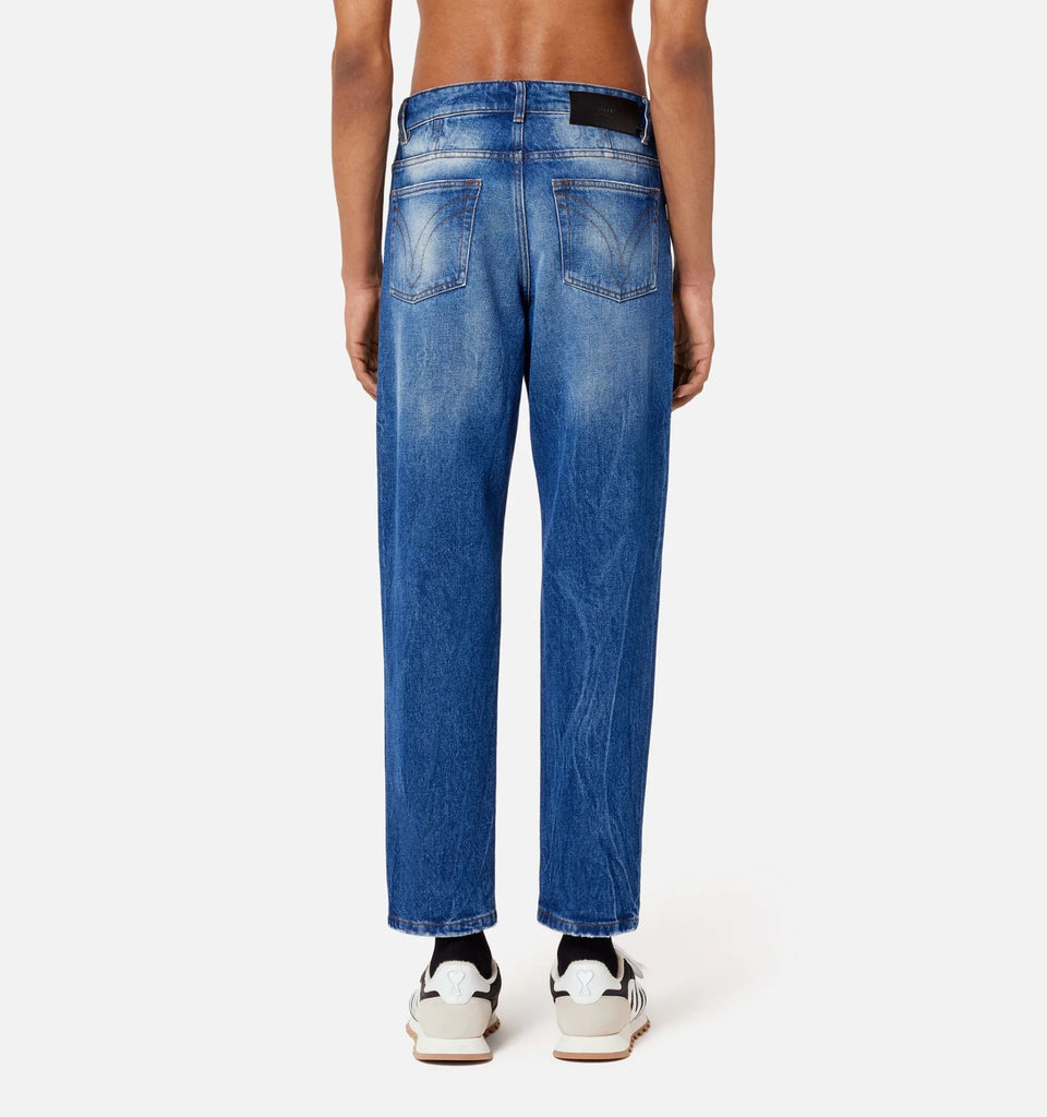 AMI Paris Tapered Fit Jeans 