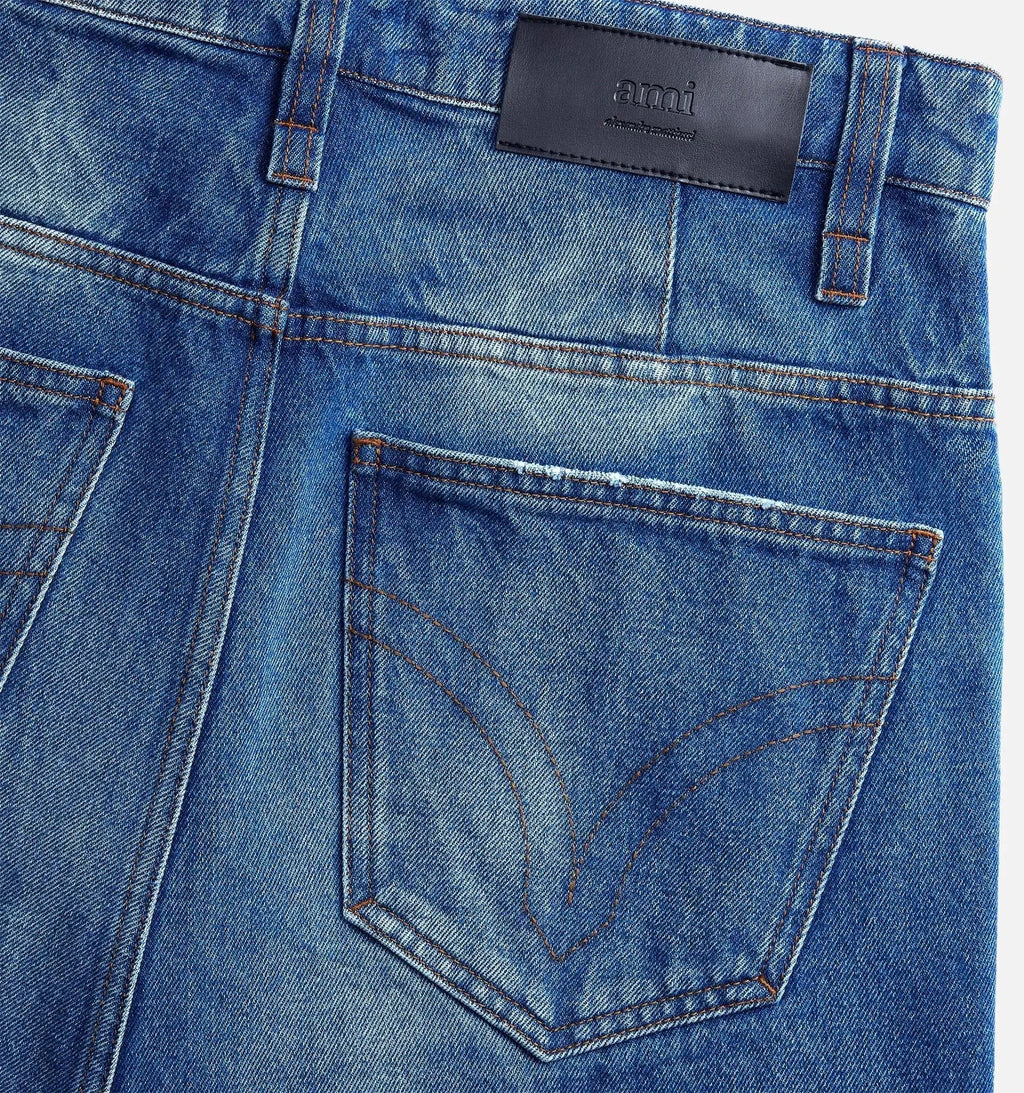 AMI Paris Tapered Fit Jeans 