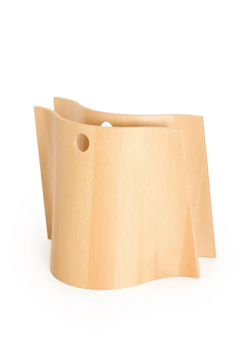 Veneer Trestle Table Matias Moellenbach