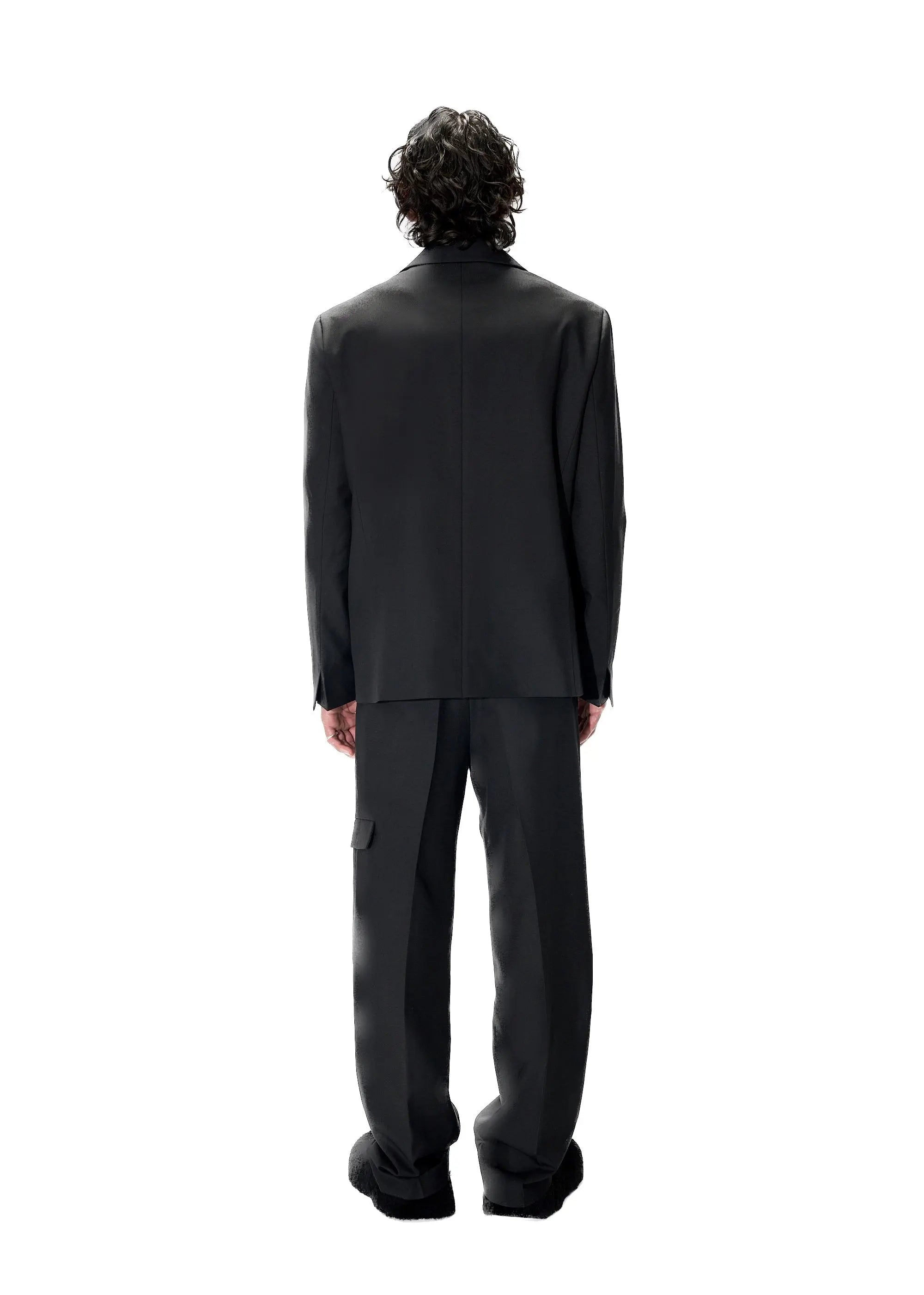 PAST TENSE Wool Tailored Jacket 