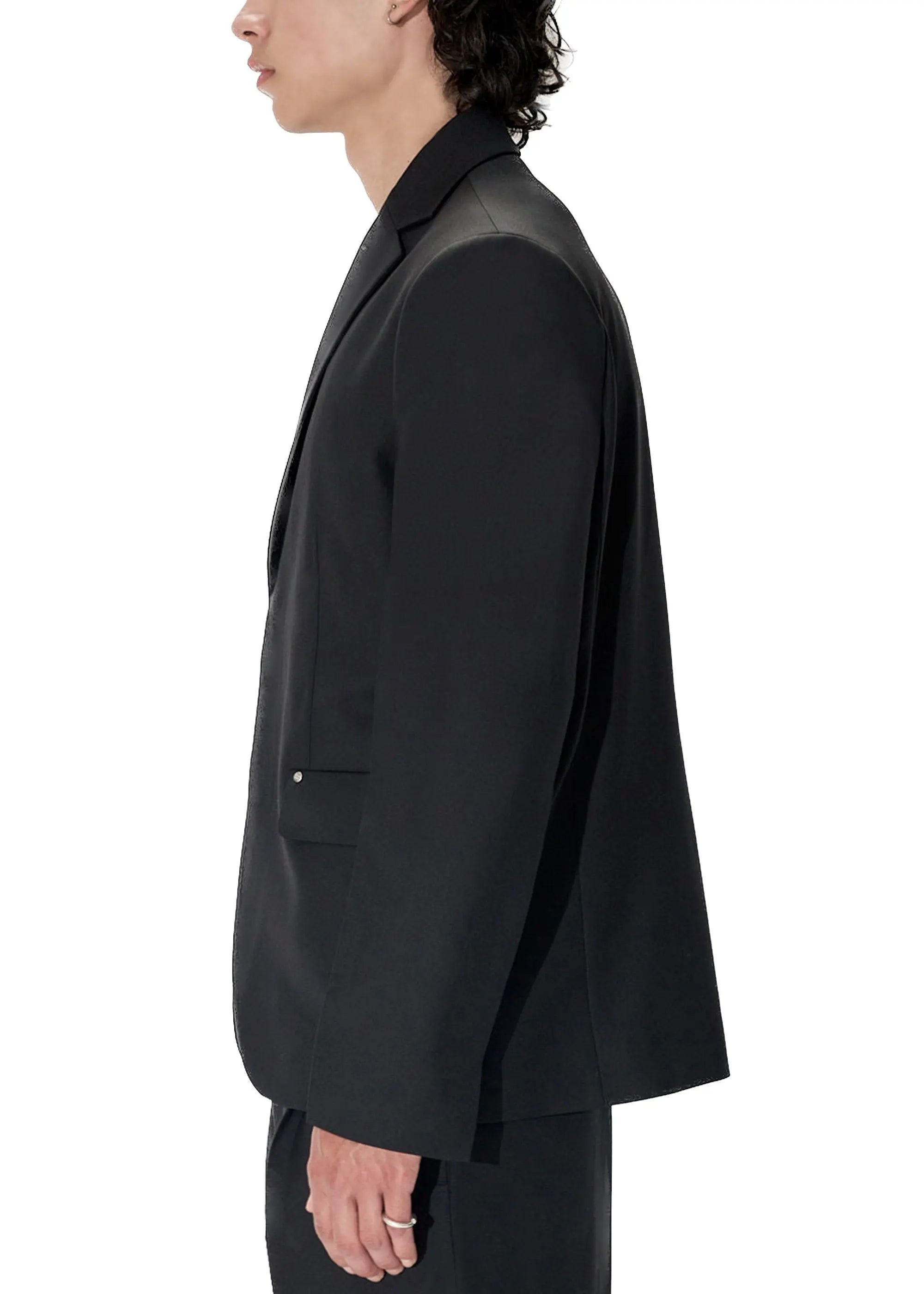 PAST TENSE Wool Tailored Jacket 