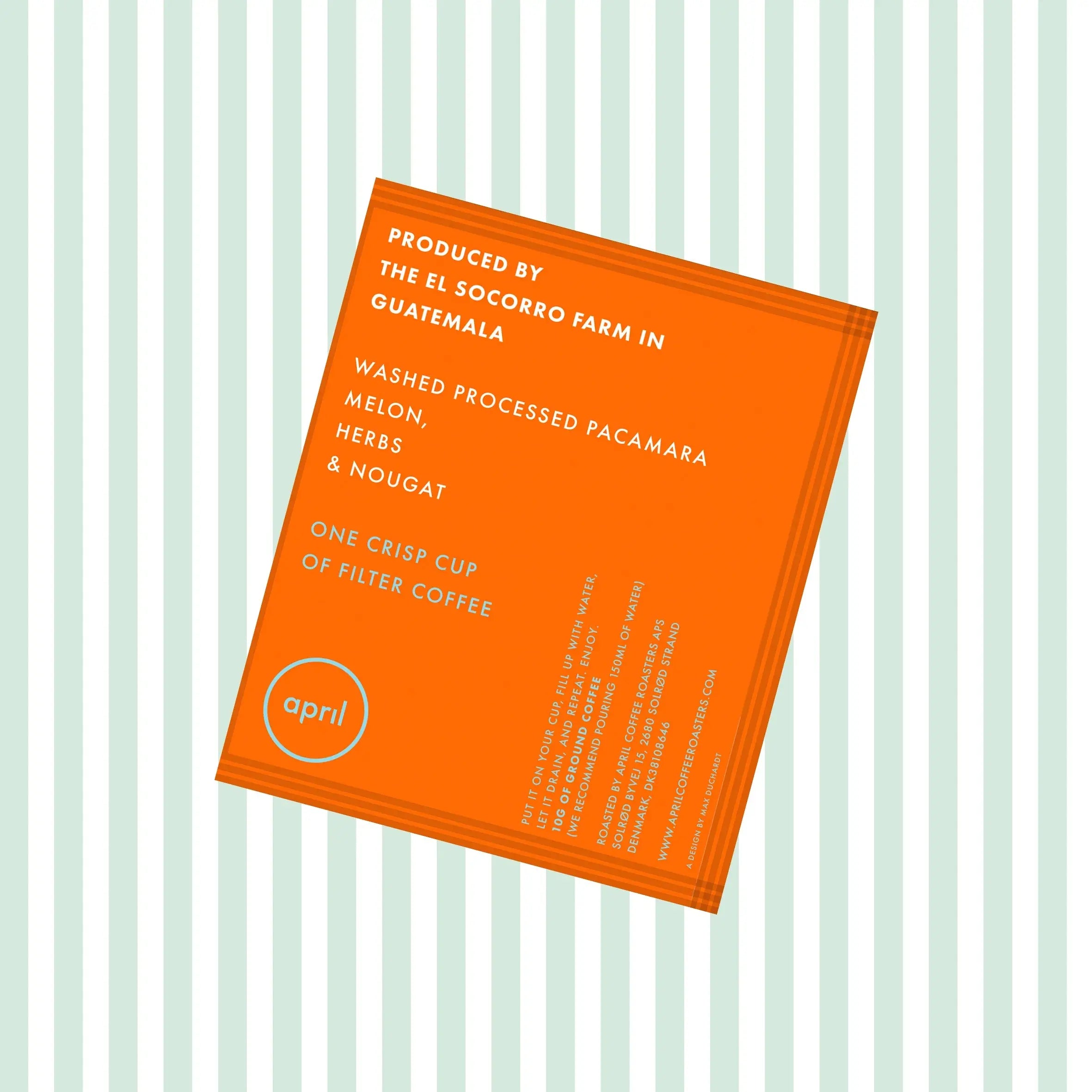 El Socorro - Washed Pacamara - Drip Pack April Coffee Roasters